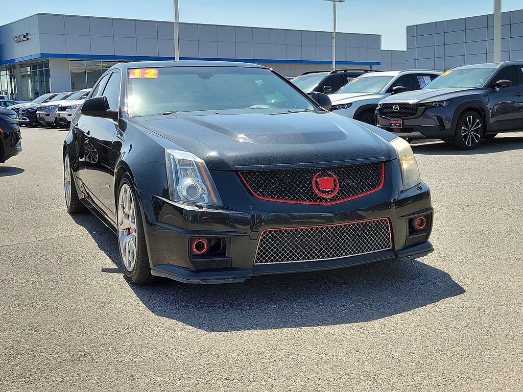 Used 2012 Cadillac CTS V w/ Wood Trim Package RWD image 2