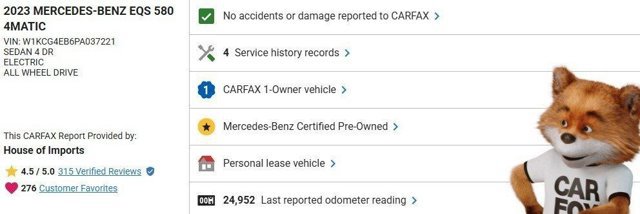 Certified 2023 Mercedes-Benz EQS 580 4MATIC Sedan video 3