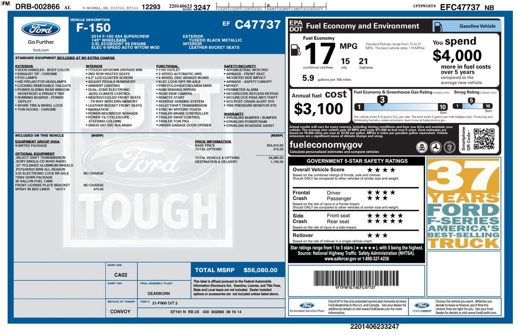 Used 2014 Ford F150 Limited image 9