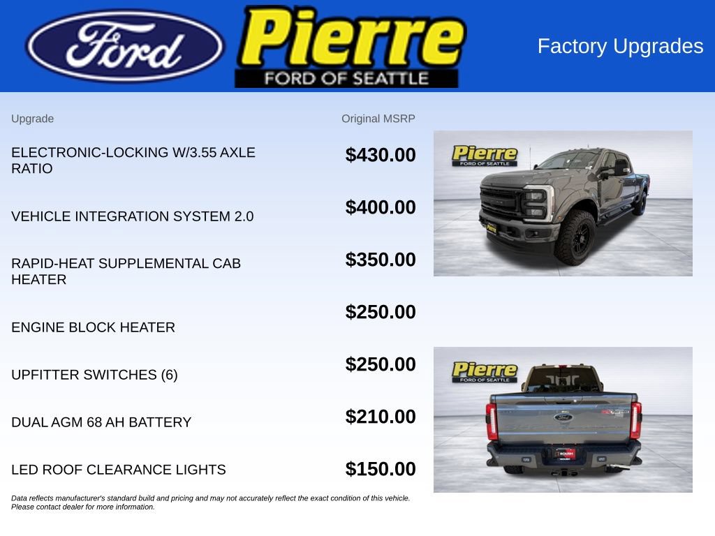 New 2026 Ford F250 Lariat w/ Black Appearance Package AWD/4WD image 14