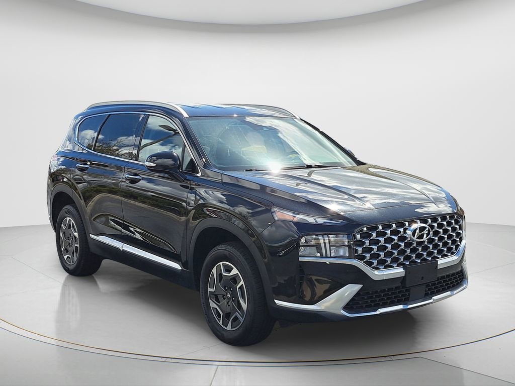Used 2021 Hyundai Santa Fe Blue w/ Cargo Package video 2