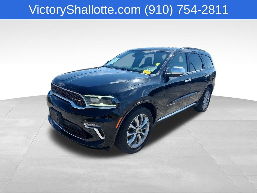Used 2021 Dodge Durango Citadel w/ Premium Entertainment Group RWD image 16