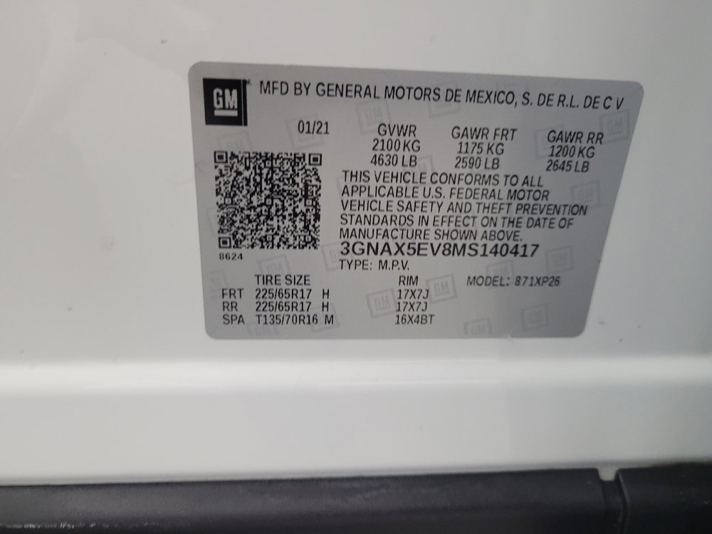 Used 2021 Chevrolet Equinox LS image 33
