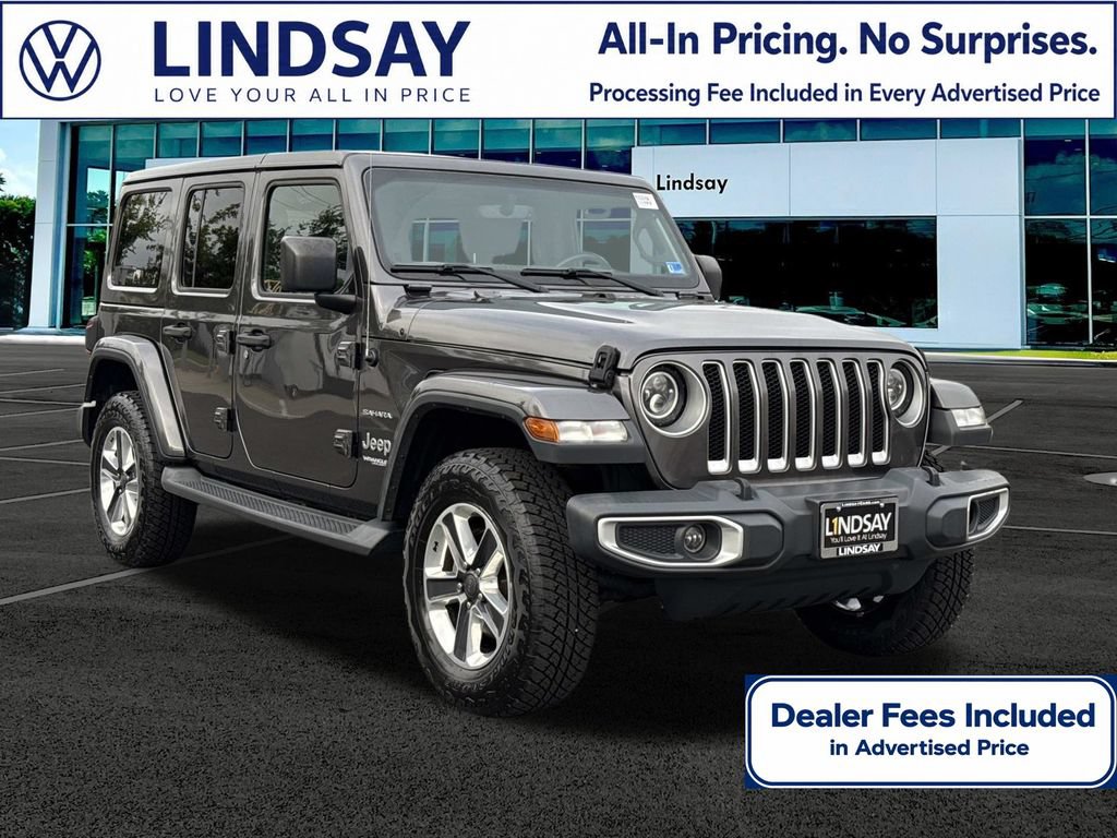 Used 2018 Jeep Wrangler Unlimited Sahara AWD/4WD image 1