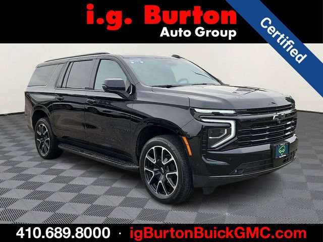 Used 2025 Chevrolet Suburban RST w/ Comfort Package AWD/4WD image 1