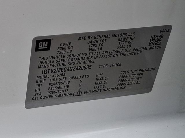 Used 2016 GMC Sierra 1500 SLE w/ SLE Value Package image 30