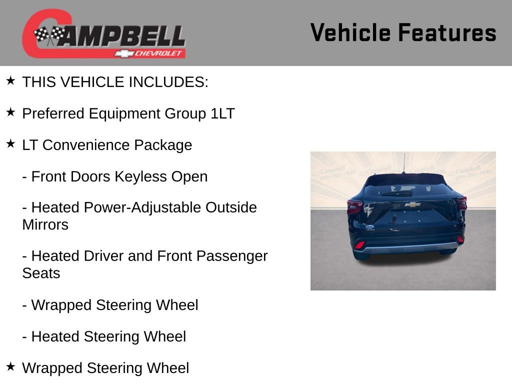 Used 2025 Chevrolet Trax LT w/ LT Convenience Package image 5