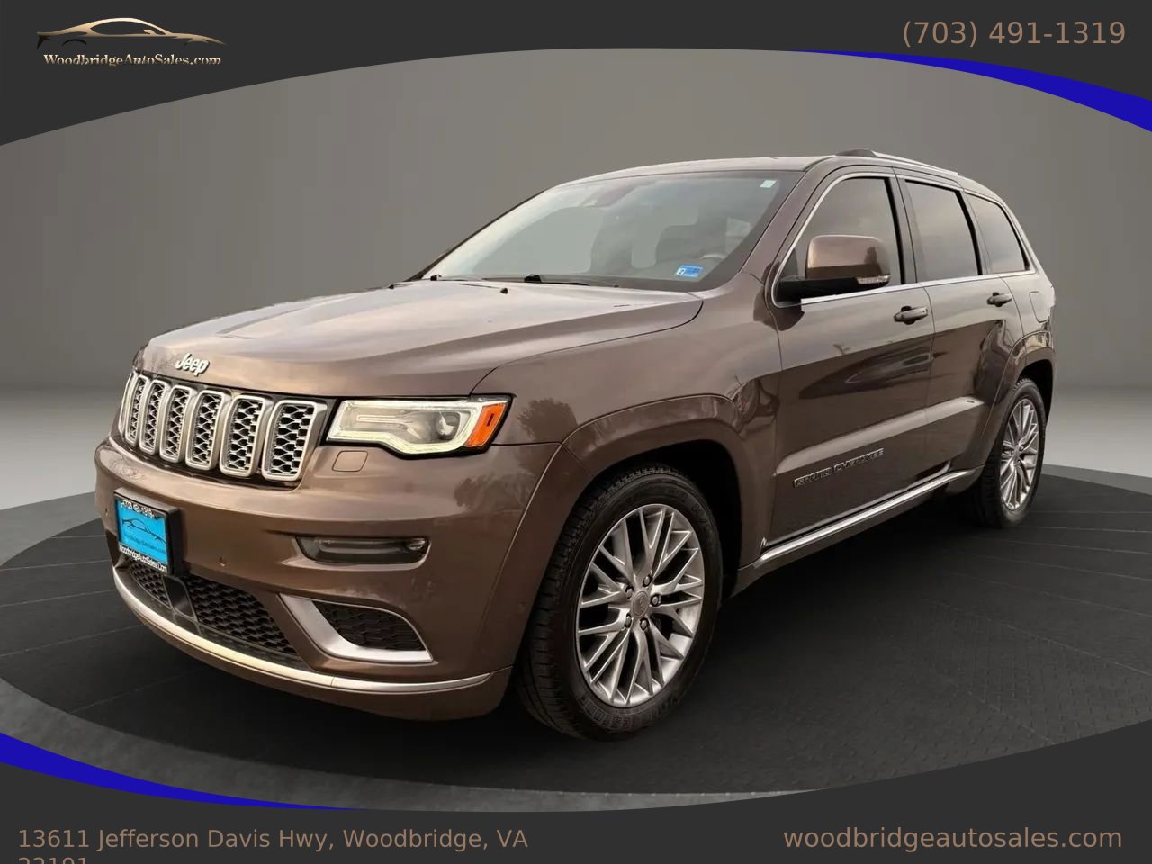 Used 2017 Jeep Grand Cherokee Summit w/ Platinum Series Group AWD/4WD image 7
