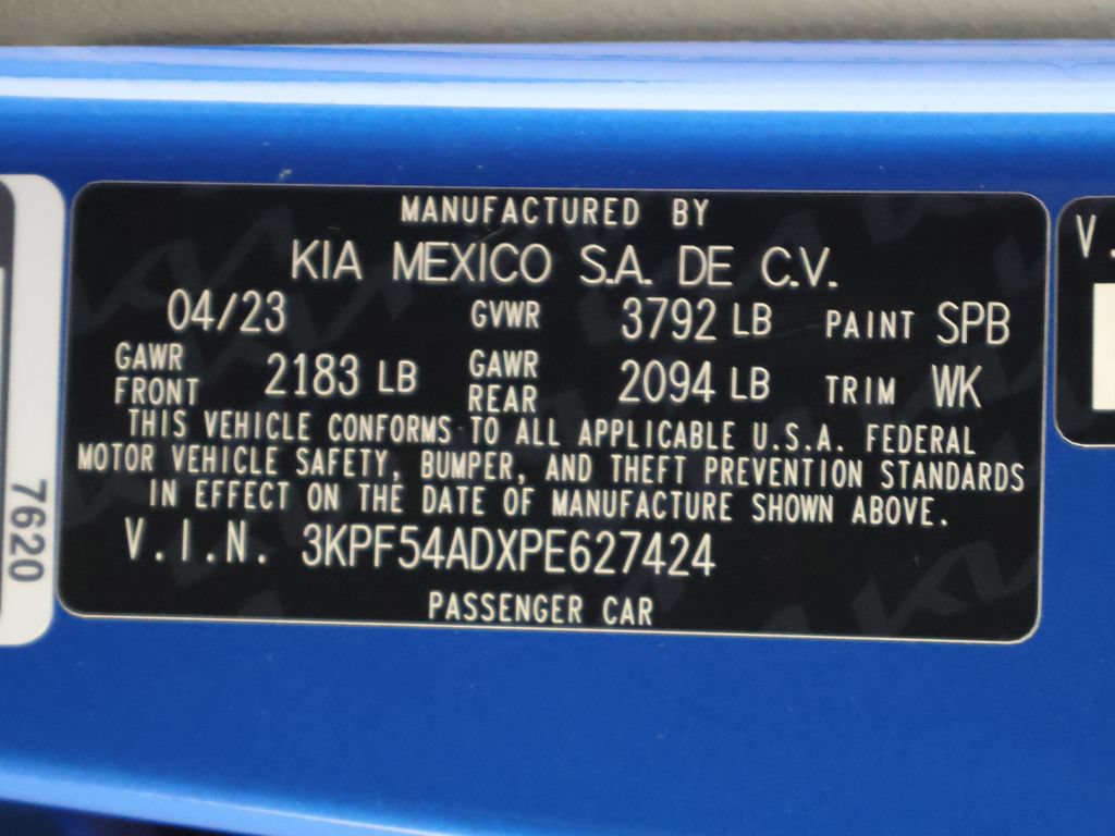 Used 2023 Kia Forte GT-Line w/ GT-Line Premium Package FWD image 58