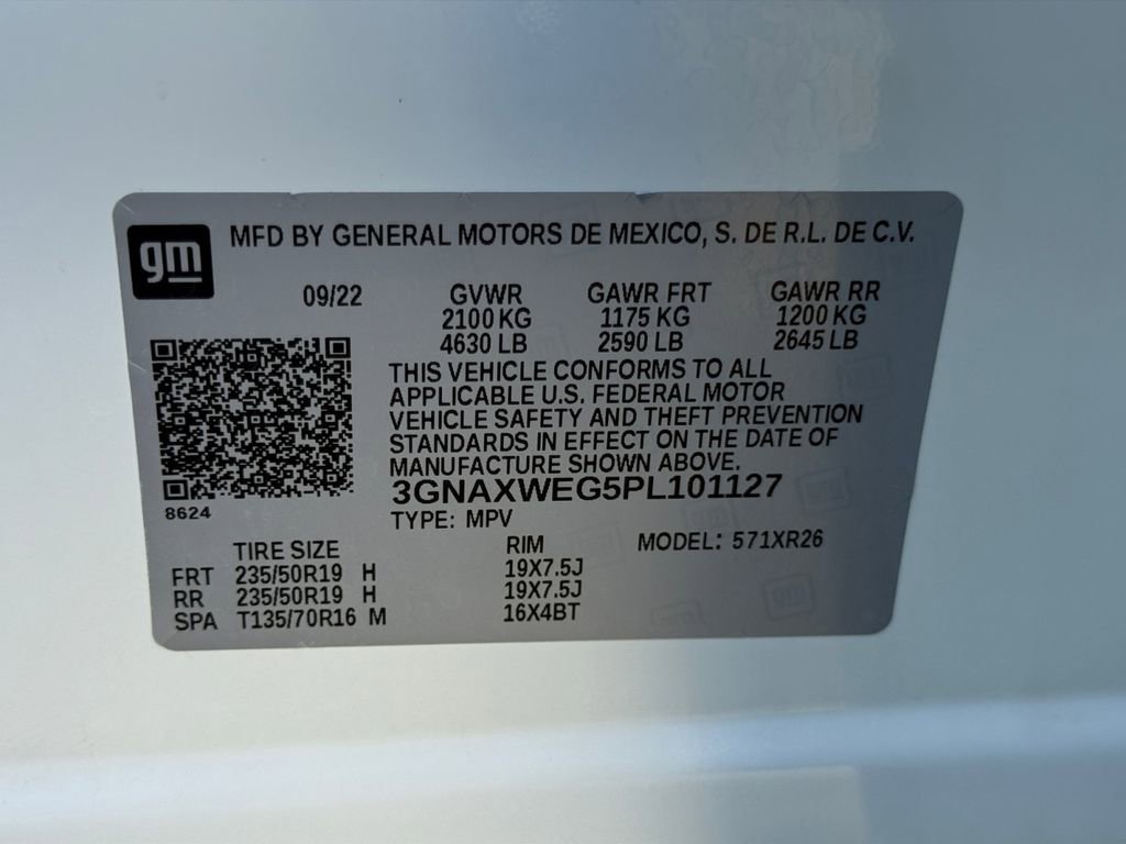 Used 2023 Chevrolet Equinox RS AWD/4WD image 22