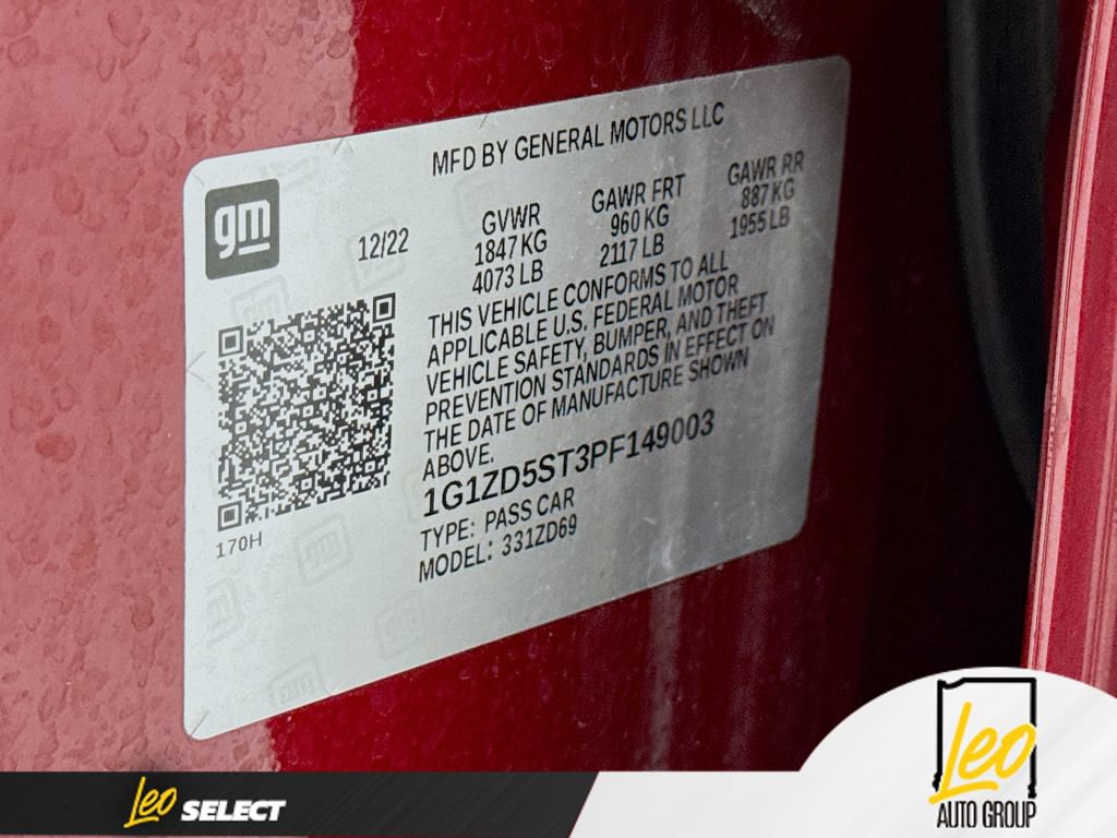 Used 2023 Chevrolet Malibu LT FWD image 34