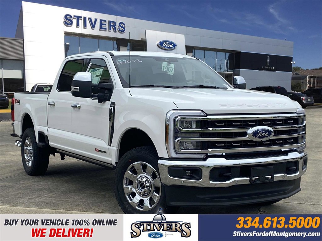 New 2025 Ford F350 King Ranch w/ Chrome Package