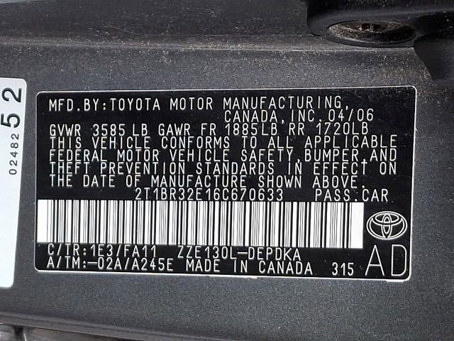 Used 2006 Toyota Corolla CE image 24