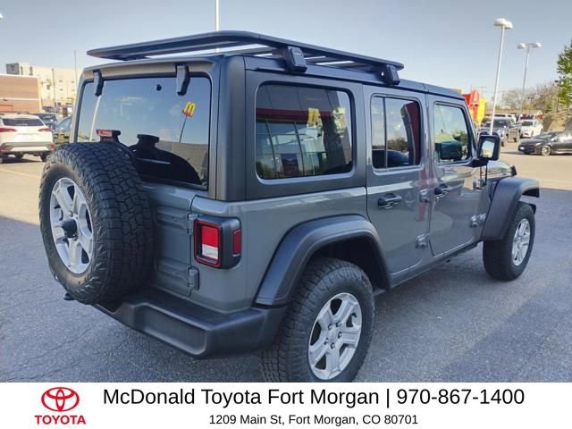 Used 2021 Jeep Wrangler Unlimited Sport AWD/4WD image 3