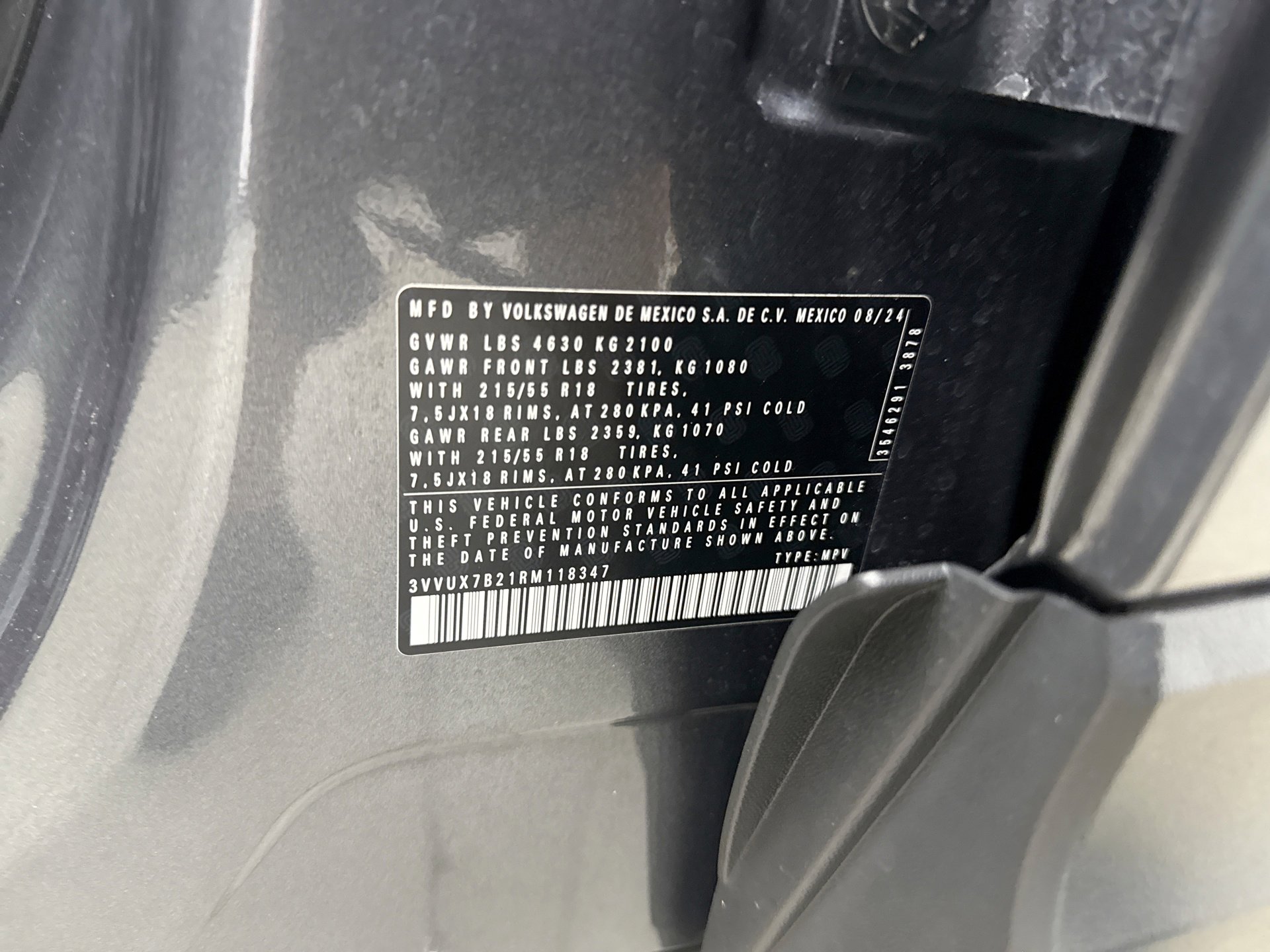 Used 2024 Volkswagen Taos SE AWD/4WD image 19