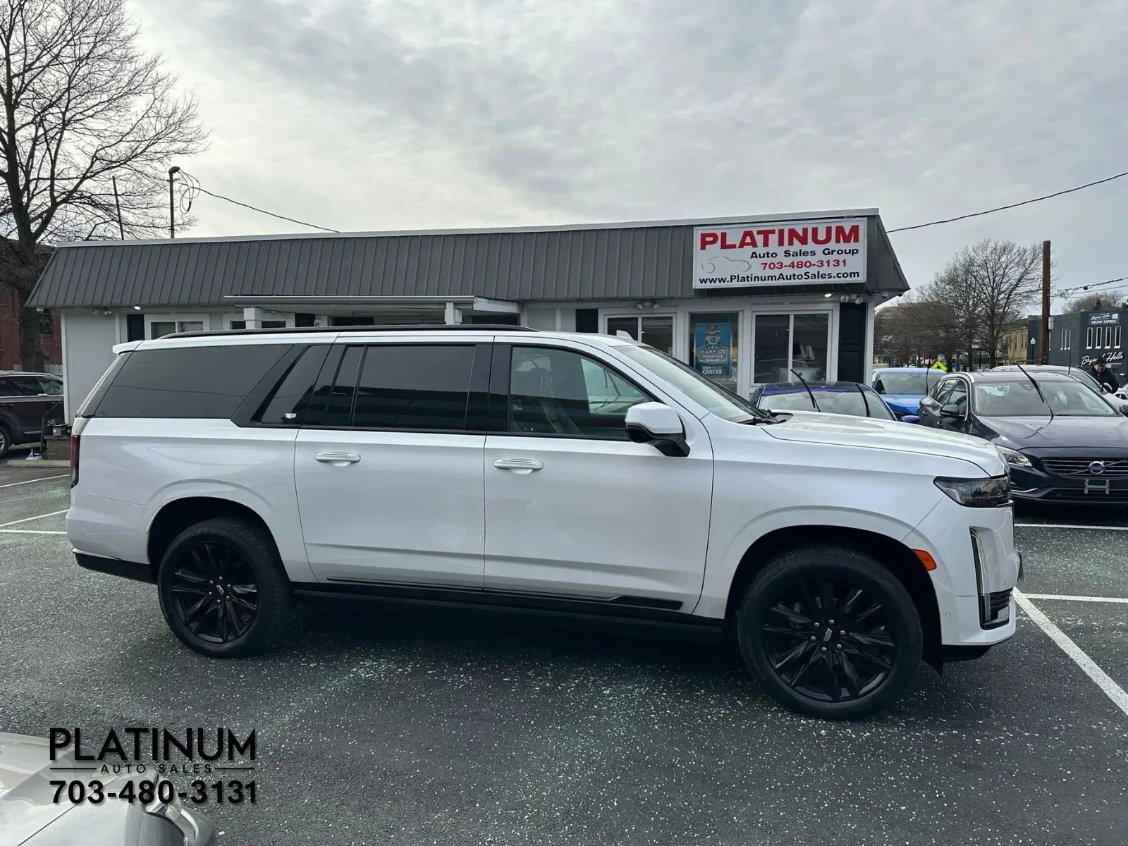 Used 2021 Cadillac Escalade ESV Sport w/ Driver Assist Tech Package image 2