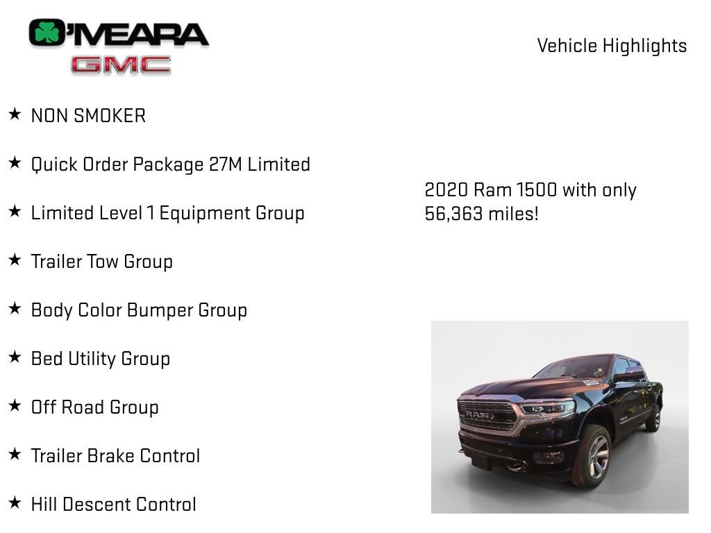 Used 2020 RAM 1500 Limited image 8