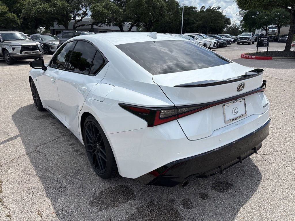 Certified 2024 Lexus IS 350 F Sport w/ Blackout Package RWD image 3