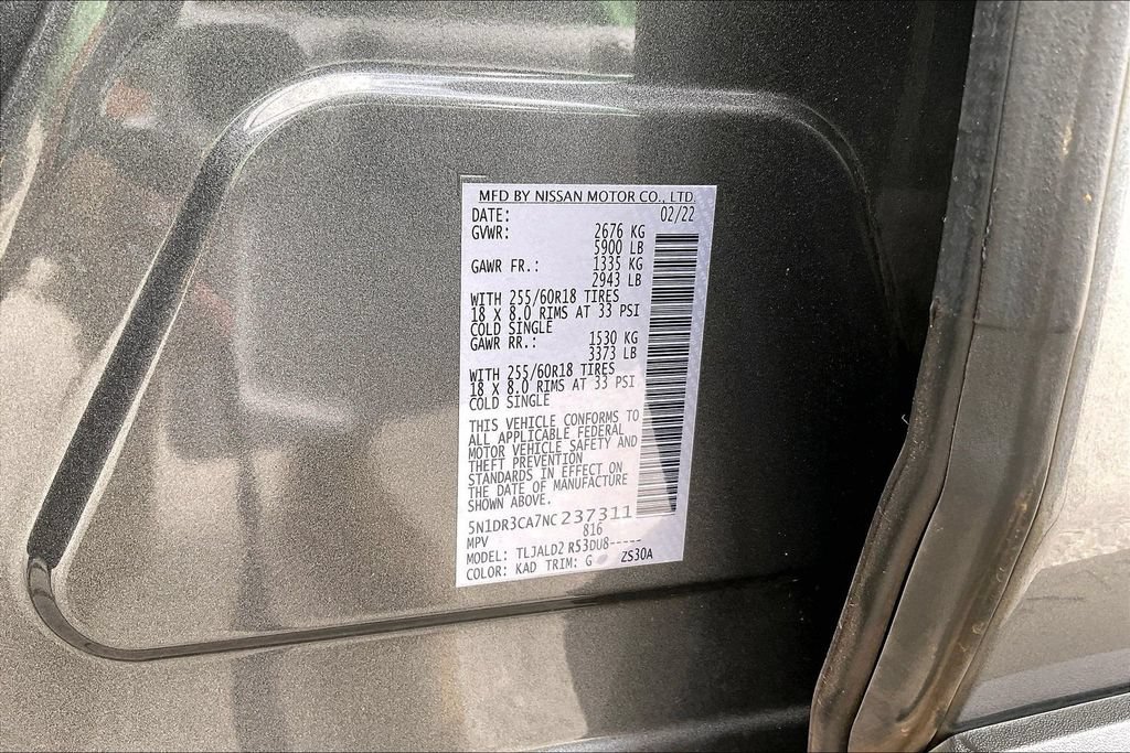 Used 2022 Nissan Pathfinder SL FWD image 18