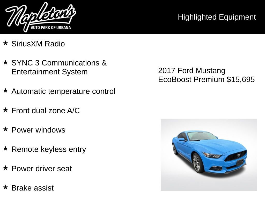 Used 2017 Ford Mustang Premium image 3