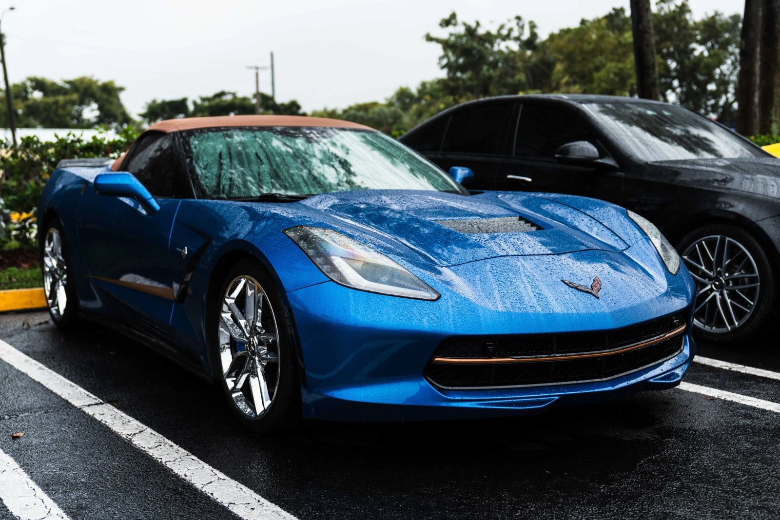 Used 2016 Chevrolet Corvette Stingray Convertible w/ 3LT Preferred Equipment Group RWD image 1