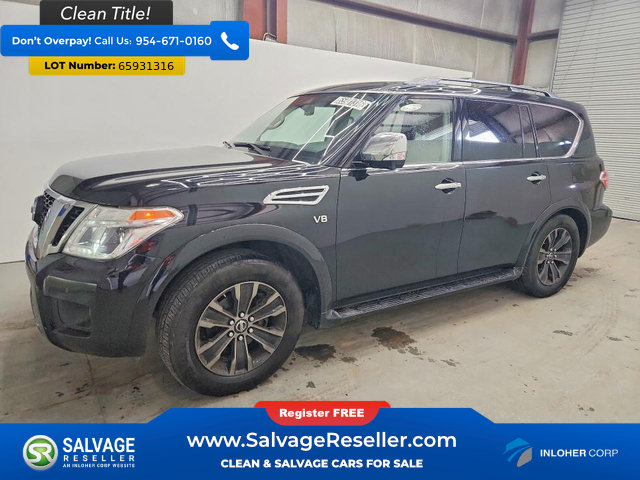 Used 2019 Nissan Armada Platinum w/ Captain's Chairs Package