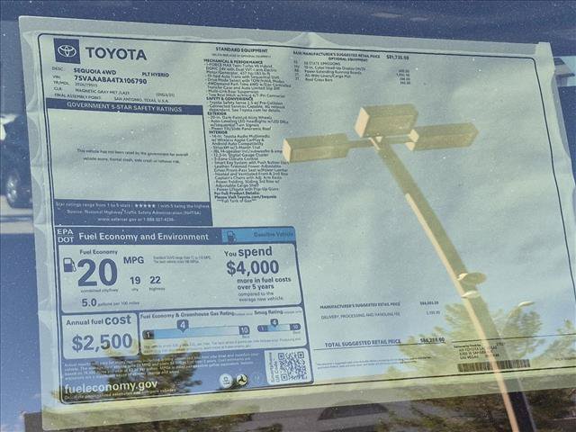 New 2026 Toyota Sequoia Platinum AWD/4WD image 17