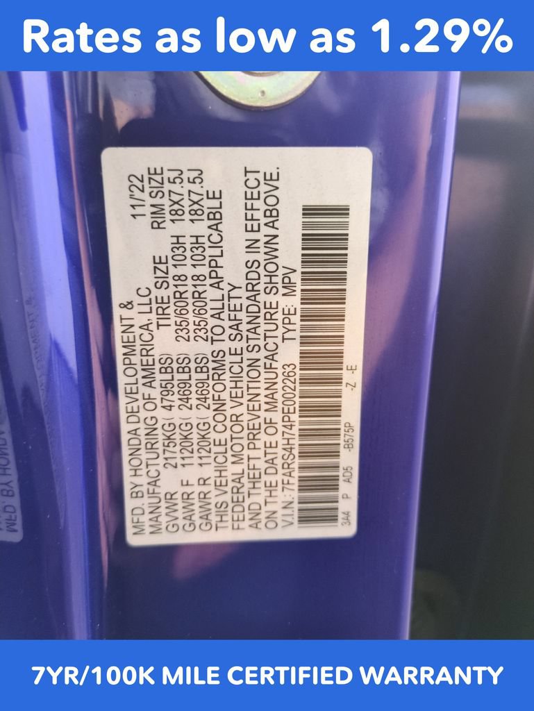 Certified 2023 Honda CR-V EX-L image 29