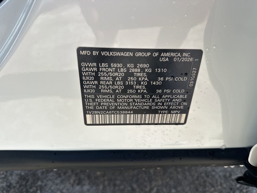 New 2026 Volkswagen Atlas SEL image 32