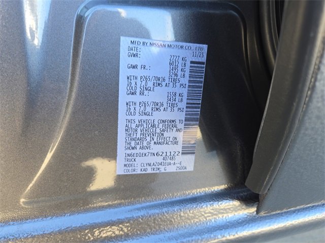 New 2026 Nissan Frontier S image 36