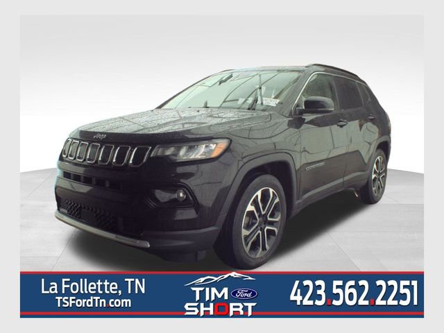 Used 2022 Jeep Compass Limited w/ Sun and Sound Group image 1