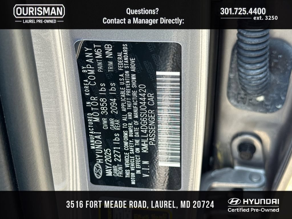 Certified 2025 Hyundai Elantra SE FWD image 25