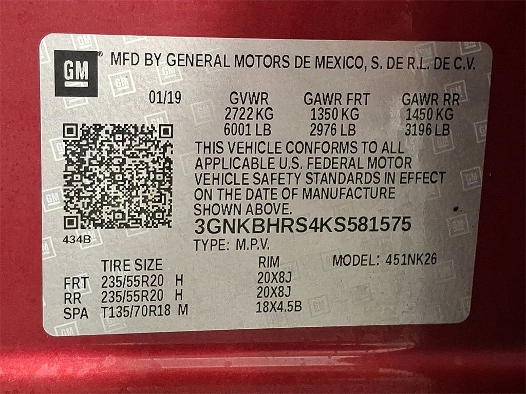 Used 2019 Chevrolet Blazer LT w/ Sun and Wheels Package image 28