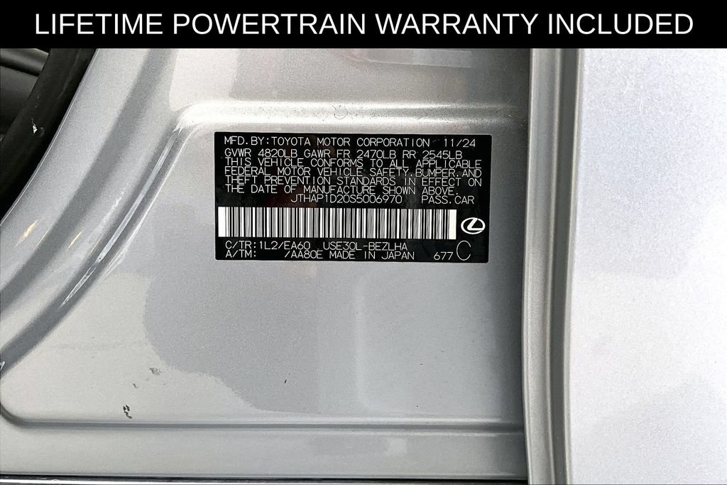 Used 2025 Lexus IS 500 w/ Accessory Package 2 RWD image 43