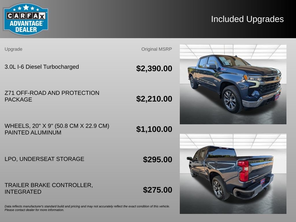 Certified 2023 Chevrolet Silverado 1500 LT AWD/4WD image 3