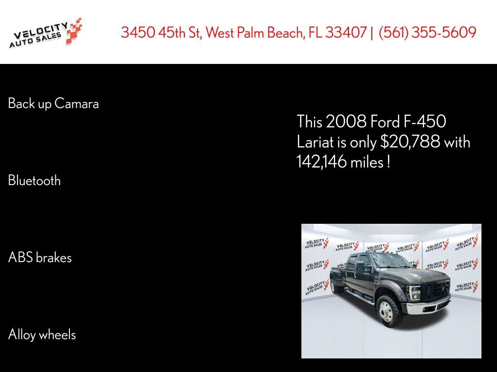 Used 2008 Ford F450 Lariat AWD/4WD image 10