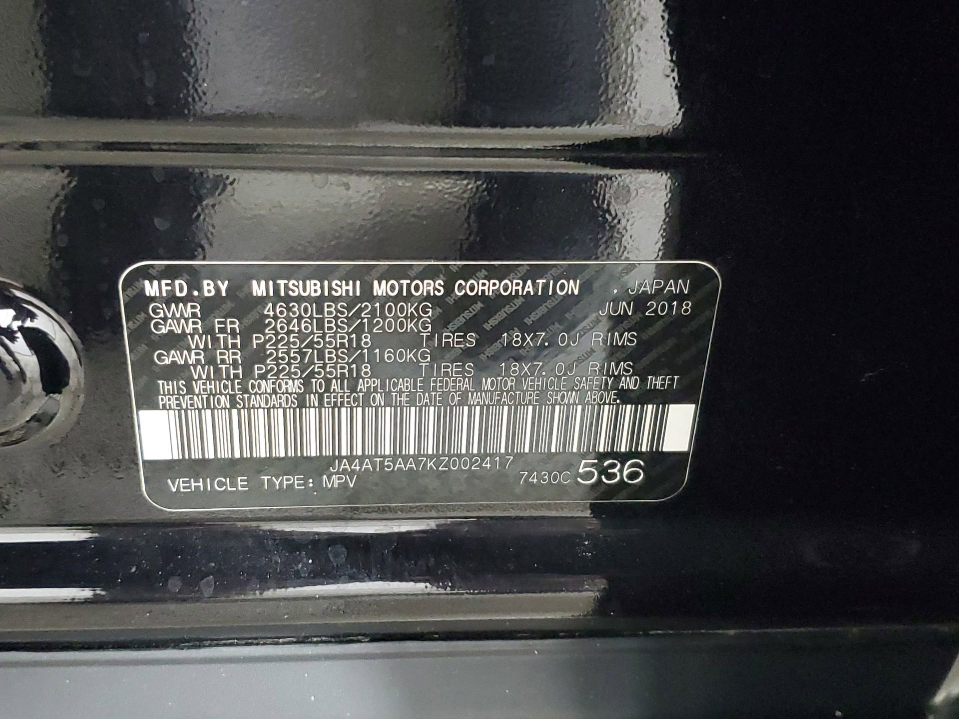 Used 2019 Mitsubishi Eclipse Cross SE image 50