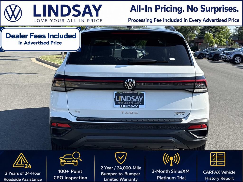 Certified 2025 Volkswagen Taos SE AWD/4WD image 4