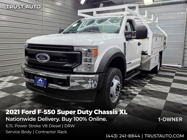 Used 2021 Ford F550 2WD Regular Cab Super Duty video 1