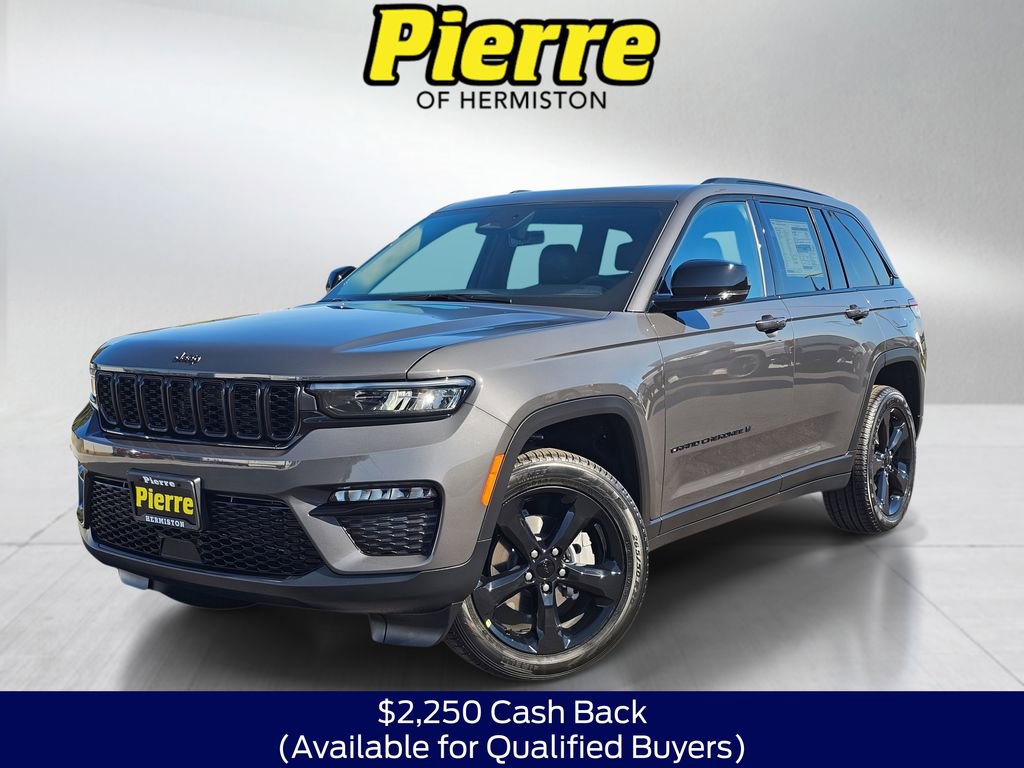 New 2025 Jeep Grand Cherokee Limited w/ Black Appearance Package AWD/4WD 360° Tour