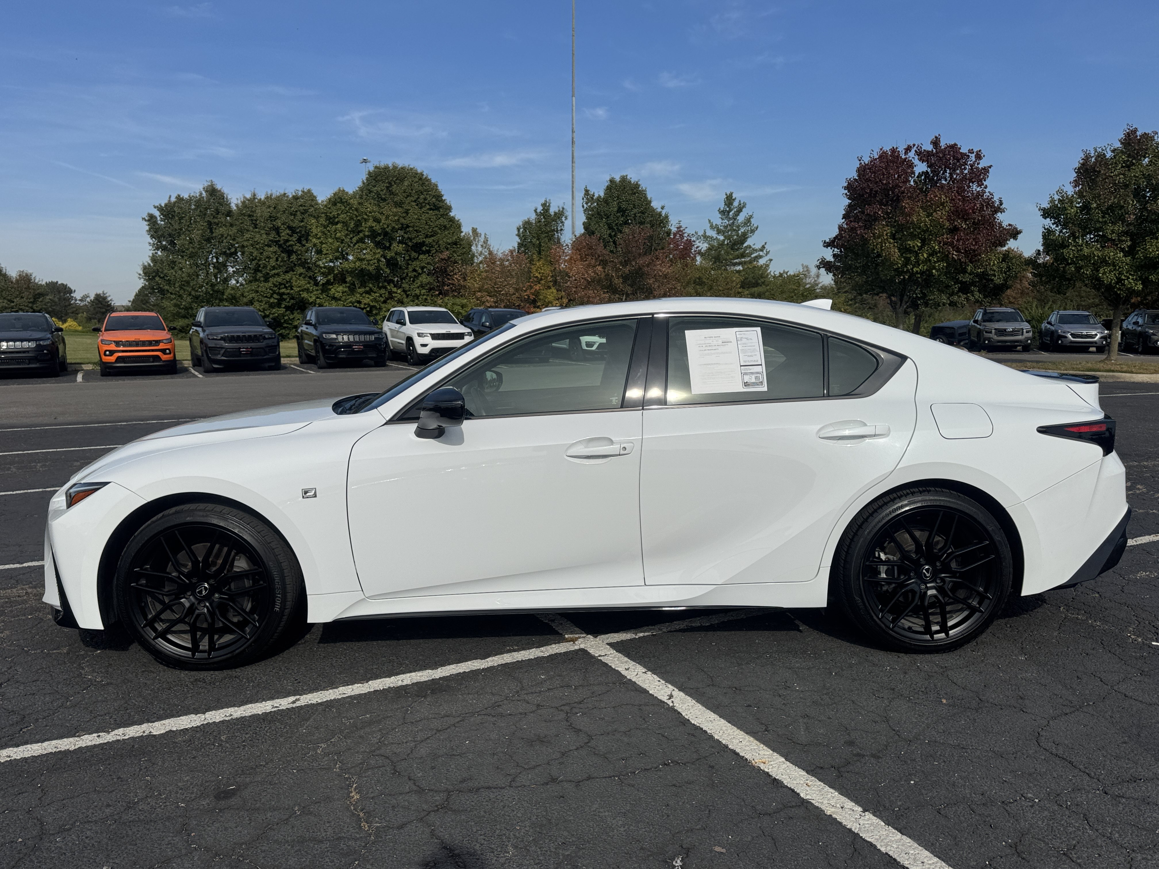 Used 2024 Lexus IS 350 F Sport w/ Blackout Package AWD/4WD image 7