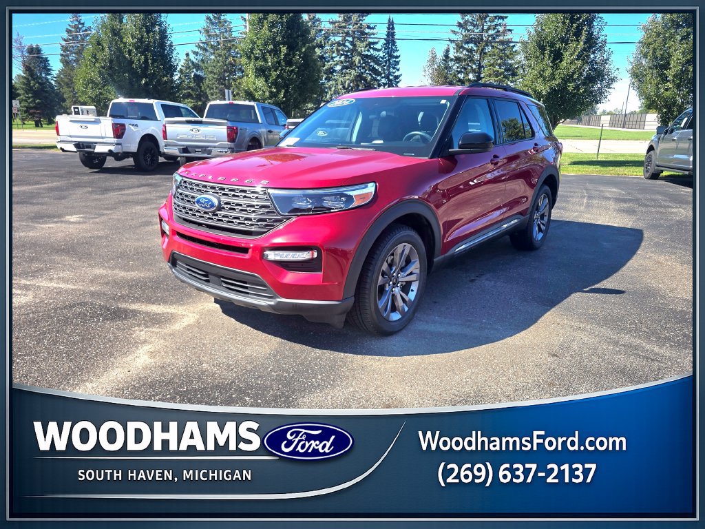 Certified 2024 Ford Explorer XLT w/ Equipment Group 202A