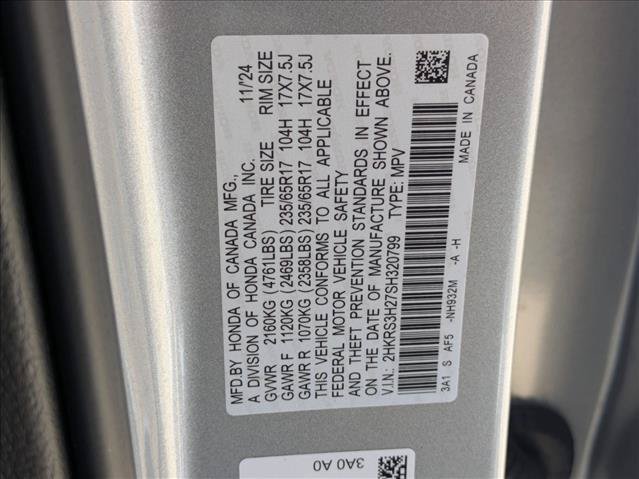 Used 2025 Honda CR-V LX image 24