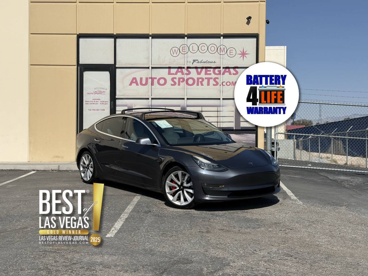 Used 2018 Tesla Model 3 Performance AWD/4WD image 1