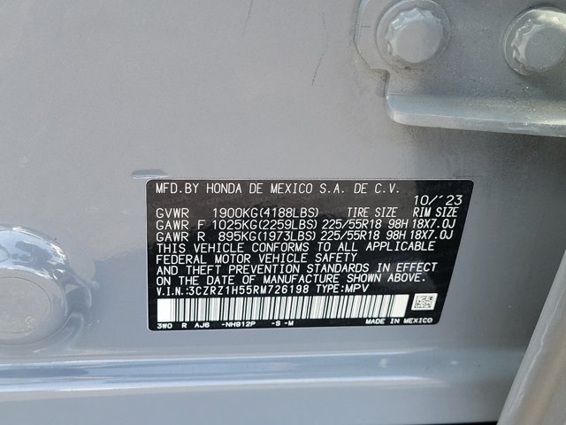 Certified 2024 Honda HR-V Sport image 31