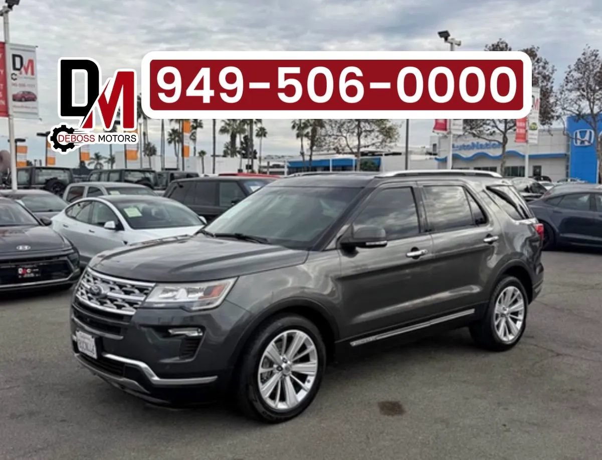 Used 2019 Ford Explorer Limited w/ Class III Trailer Tow Package