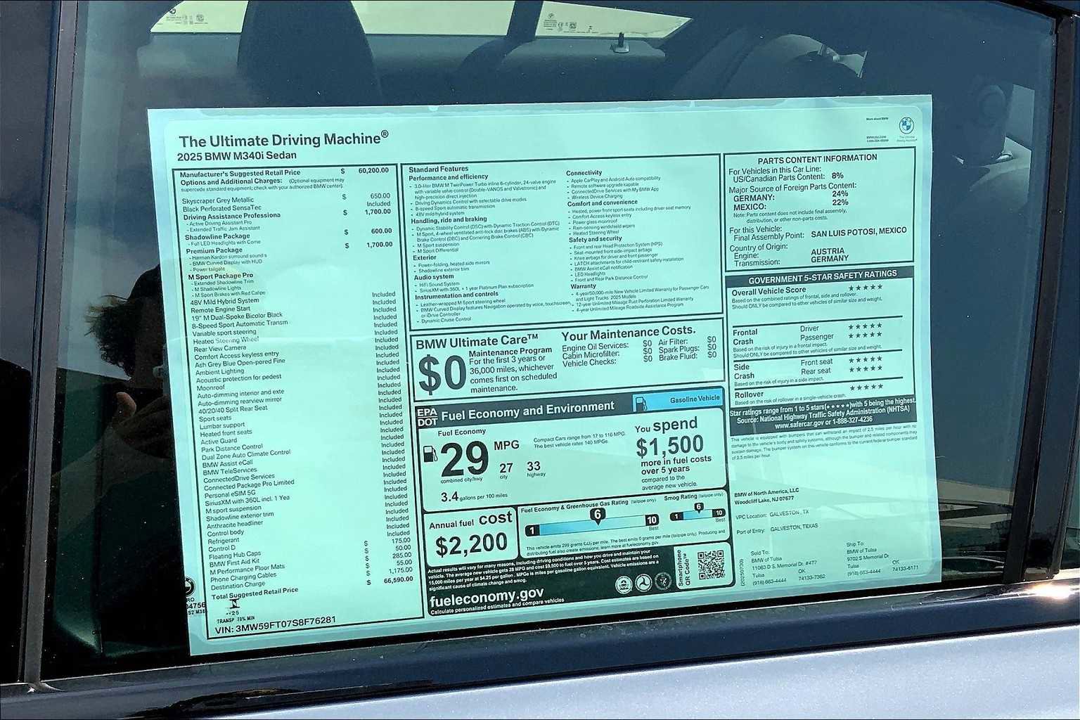 New 2025 BMW M340i w/ Premium Package image 20