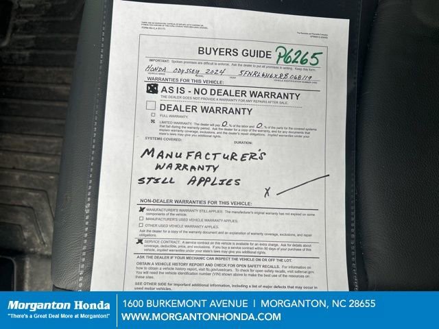 Used 2024 Honda Odyssey EX-L image 29