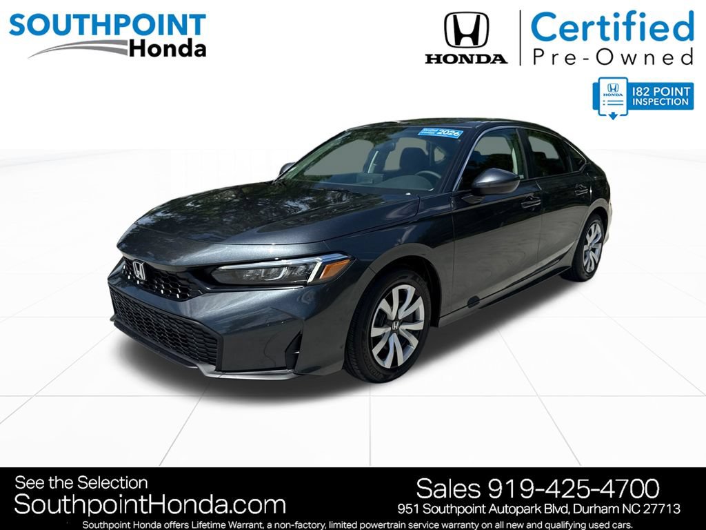 Certified 2026 Honda Civic LX image 3