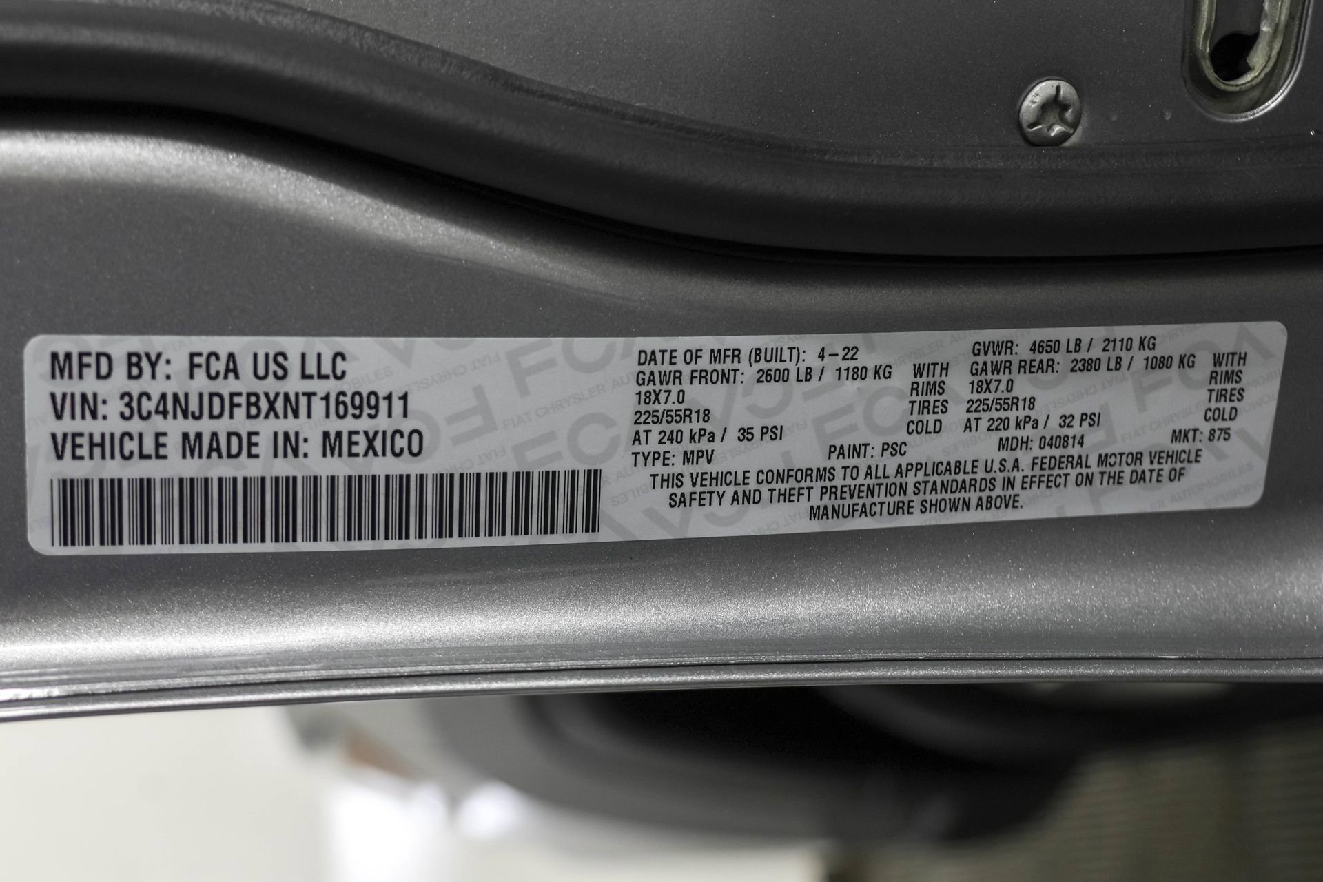 Used 2022 Jeep Compass Latitude AWD/4WD image 48